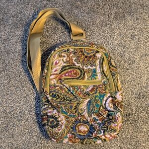 NWOT,,Vera Bradley Multicolor Paisley Crossbody/Sling Bag